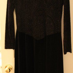 Black Velvet Dress